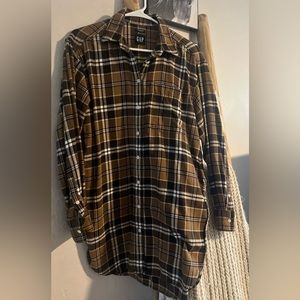 Weekend tunic oversized flannel